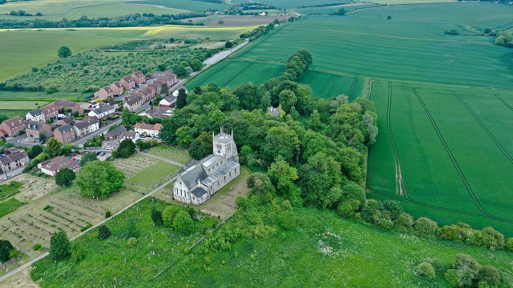 Sherburn In Elmet (Yorkshire) Photos by Drone Grey Arrows Drone Club UK