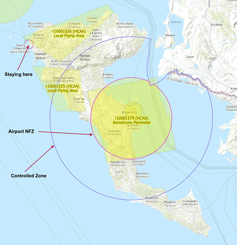 drone nfz map