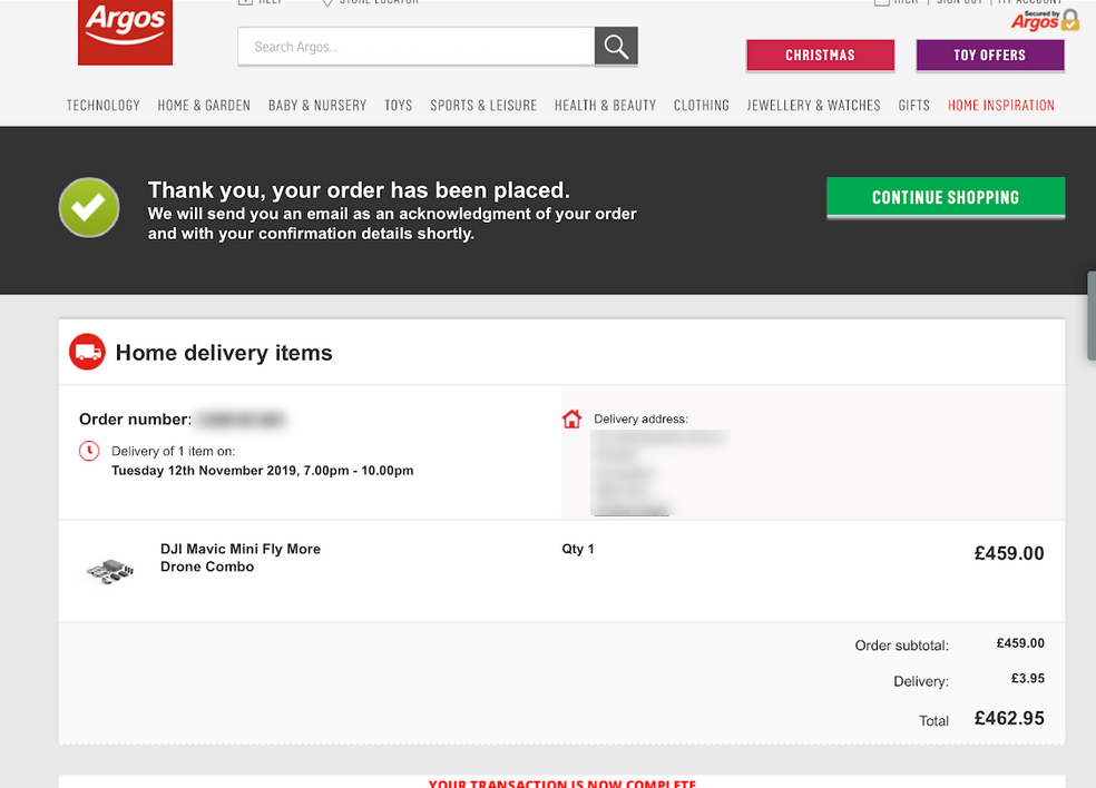 dji mavic air fly more combo argos